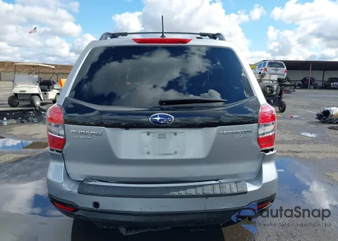 2014 Subaru Forester 2.5I Premium из США, поврежденный, VIN JF2SJAEC6EH539487